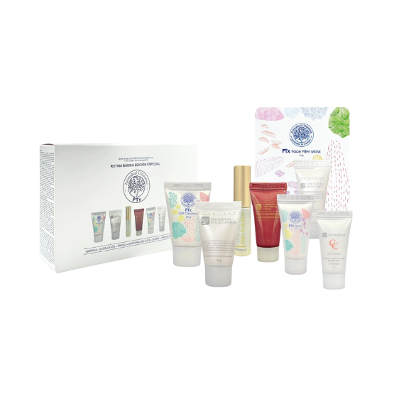 Rutina Dermaheal PTX Rejuvenecimiento, poros abiertos y piel sensible